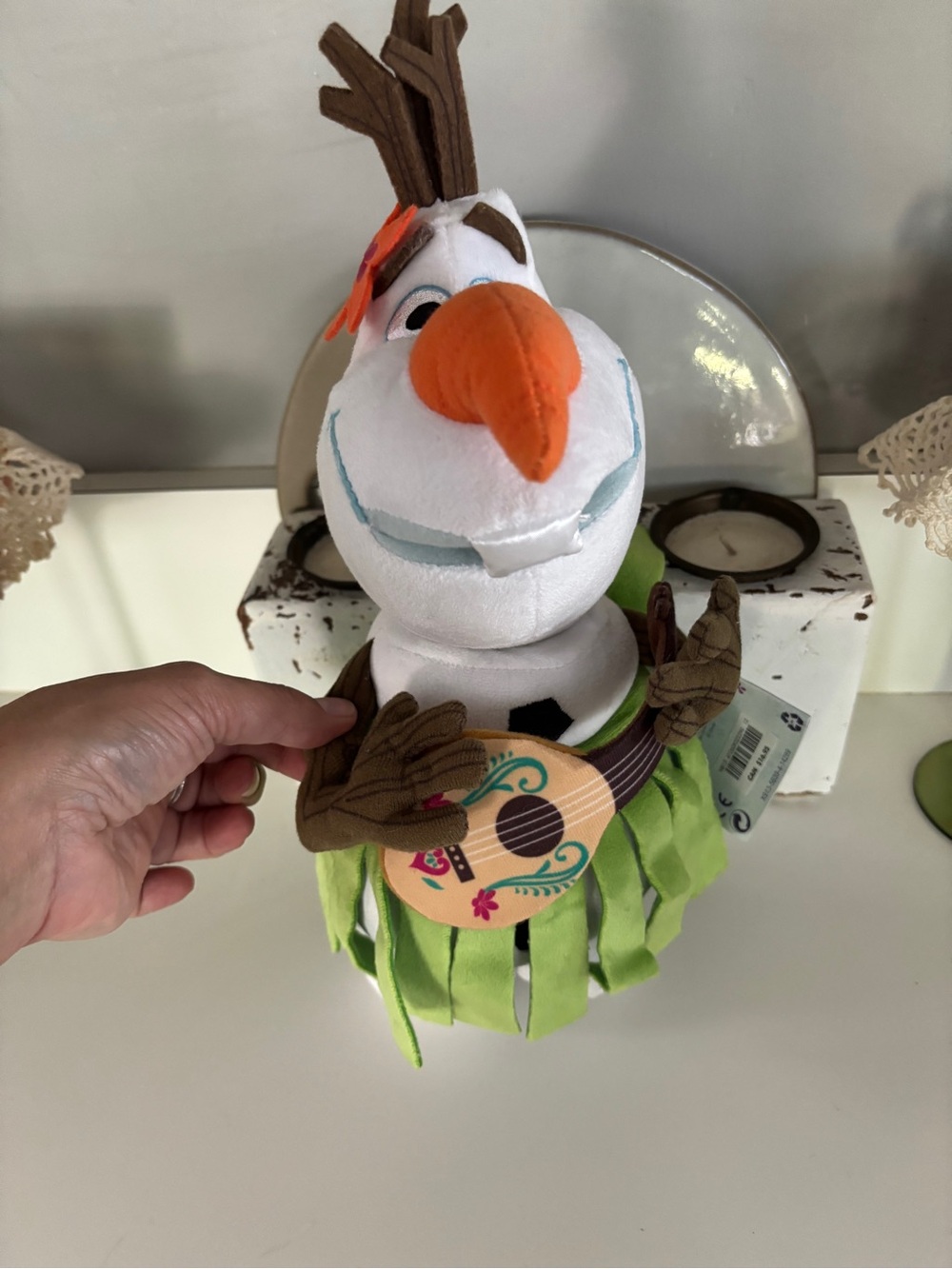 Disney Olaf Hawaiian Stuffed Toy